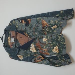 Sugar Street Tapestry Bird Jacket OS